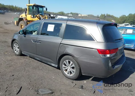 2014 Honda Odyssey Ex-L z USA, uszkodzony, nr VIN 5FNRL5H63EB056365